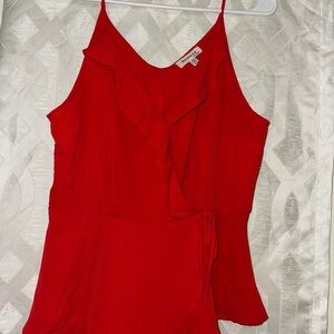 Monteau Vibrant Red Top size XL